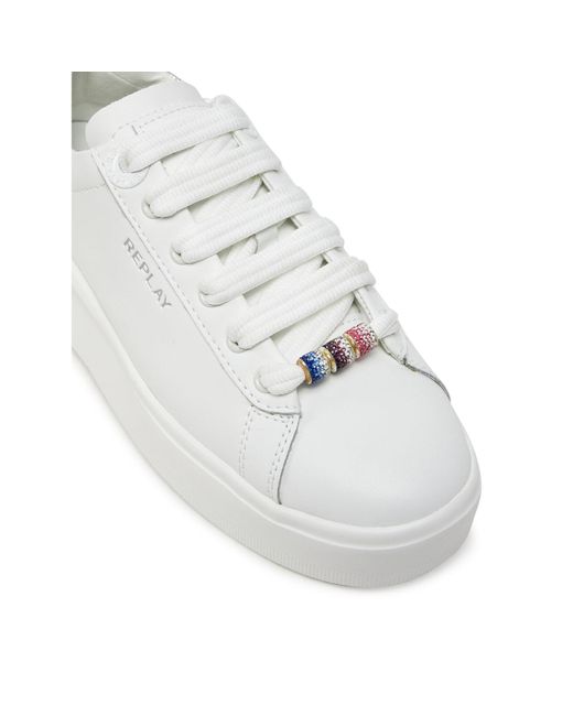 Replay White Sneakers Gwz4N .000.C0021L