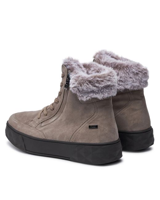Caprice Brown Schnürschuhe 9-26202-43