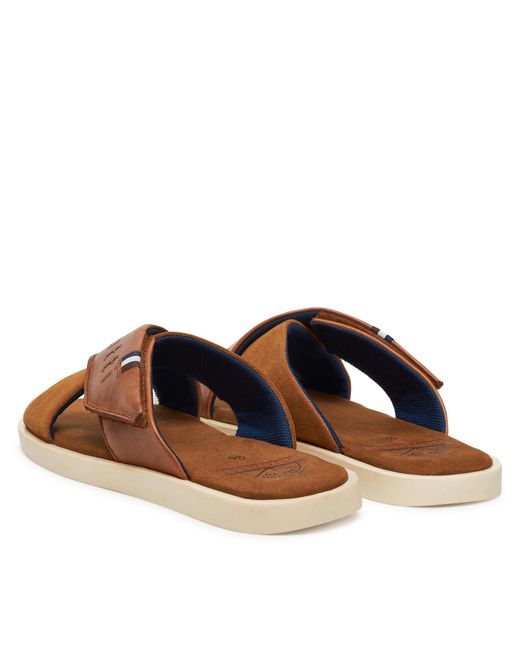 Bugatti Pantoletten 321-Art80-4114 in Brown für Herren