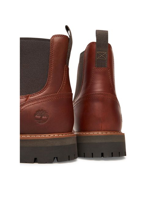 Timberland Klassische Stiefeletten Britton Road Chelsea Tb0A6A4Wa1G1 in Brown für Herren