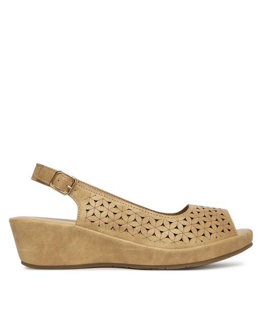 Clara Barson. Natural Sandalen Wfa3906-1
