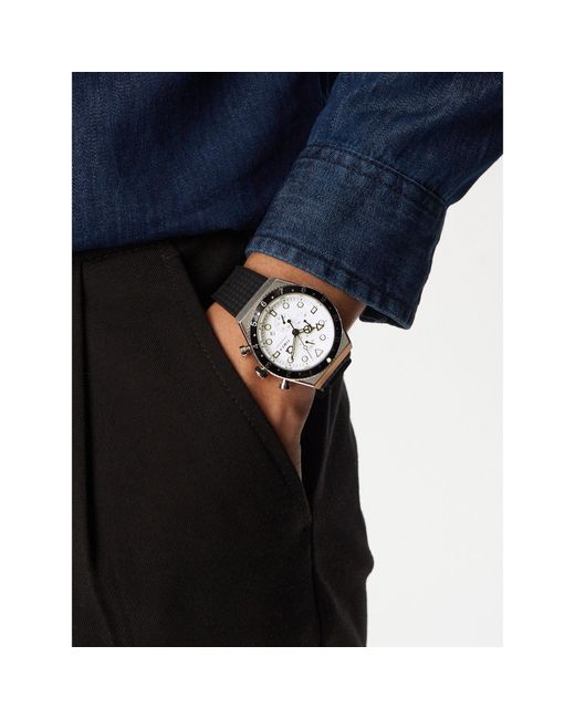 Timex Uhr Tw2V70100 in Metallic für Herren