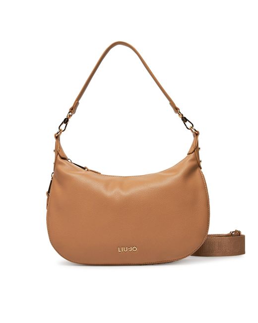 Liu Jo Brown Handtasche M Hobo Aa5133 T3342