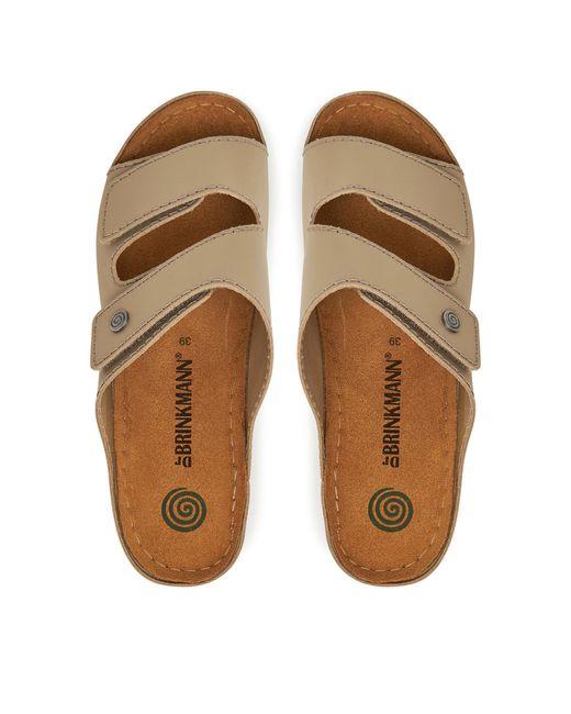 Dr. Brinkmann Brown Pantoletten 700617-08