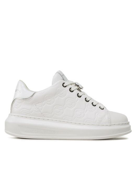 Karl Lagerfeld White Sneakers Kl62523F Weiß