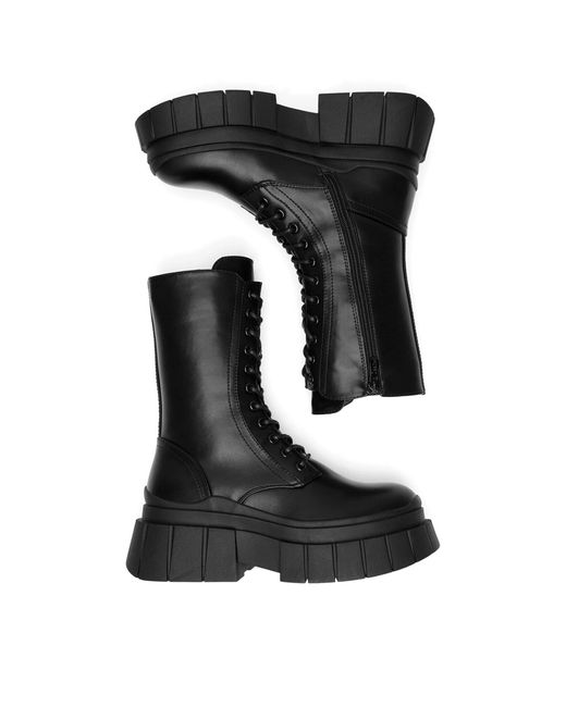 DeeZee Black Schnürstiefeletten Hy305-21