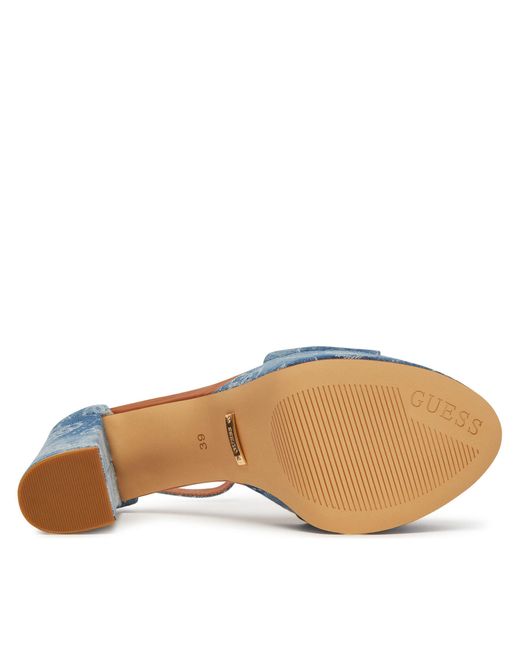 Guess Blue Sandalen Fljse2 Fal03