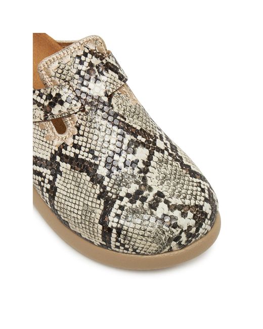 Scholl Natural Pantoletten Noelle Chunky F32258