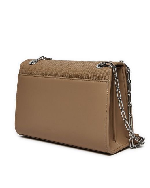 Calvin Klein Brown Handtasche Ck Medium Conv Shoulder Bag_Mono K60K613138