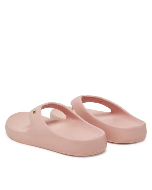 Tommy Hilfiger Pink Zehentrenner Comfort Beach Sandal Fw0Fw08522