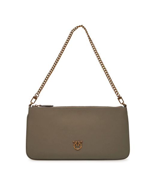Pinko Gray Handtasche Horizontal Flat Pe 25 Pcpl 102747 A0F1