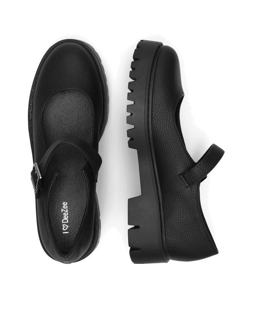DeeZee Black Halbschuhe 8-829-1