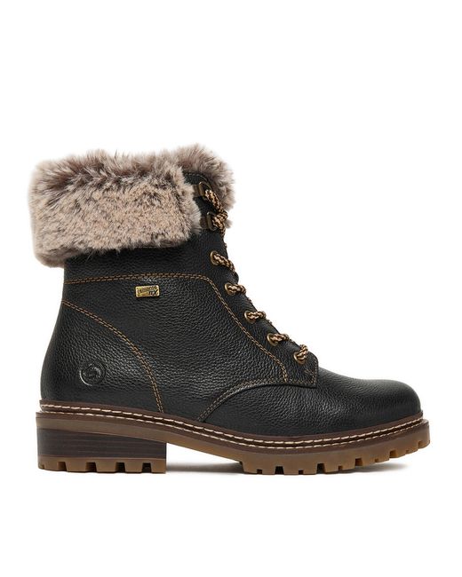 Remonte Brown Schnürschuhe Ceo-D0B74-01