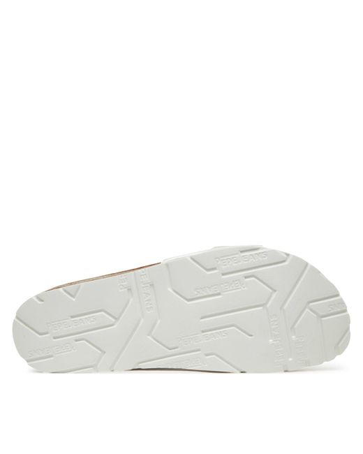 Pepe Jeans White Pantoletten Pls90615