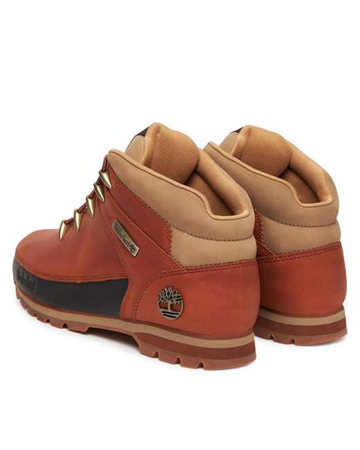Timberland Schnürstiefeletten Euro Sprint Mid Lace Tb0A2K84Ejd1 in Brown für Herren