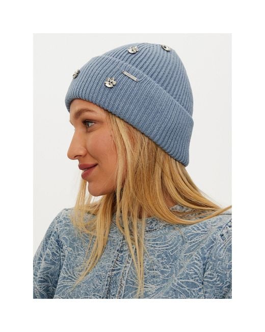 Guess Blue Mütze Aw5198 Pol01
