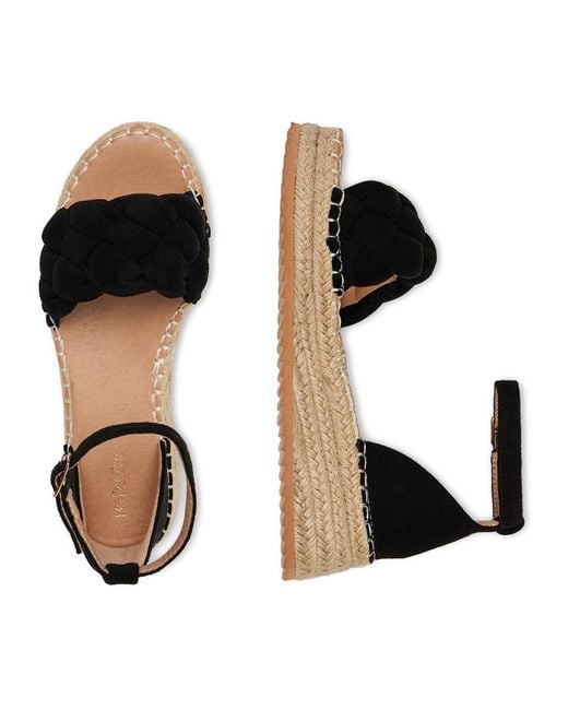 DeeZee Black Espadrilles Le601-59
