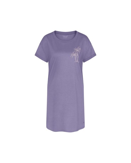 Triumph Purple Nachthemd 10221117 Relaxed Fit