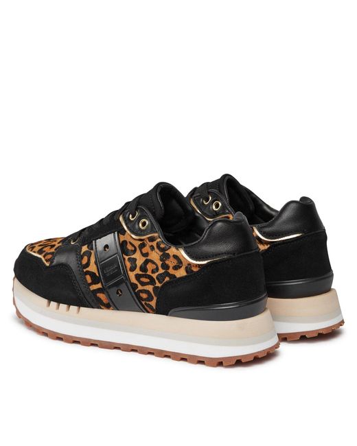 Blauer Black Sneakers f3epps01/leo leopard leo