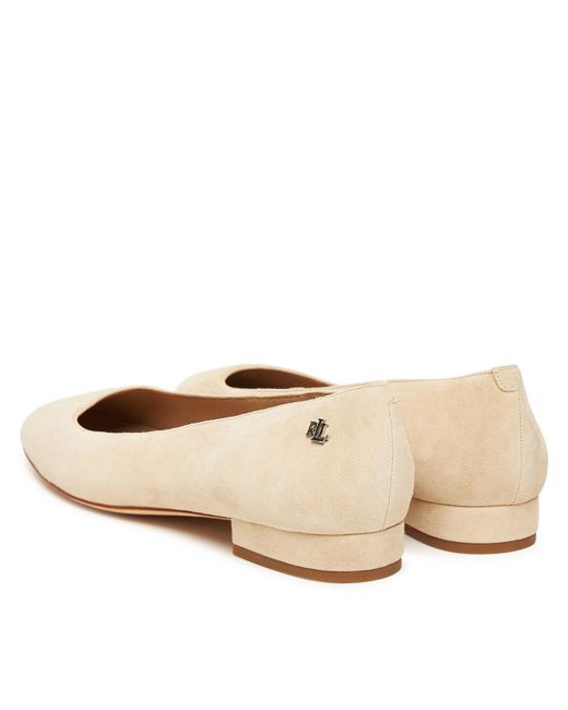 Ralph Lauren Natural Ballerinas Emellie 802974358001