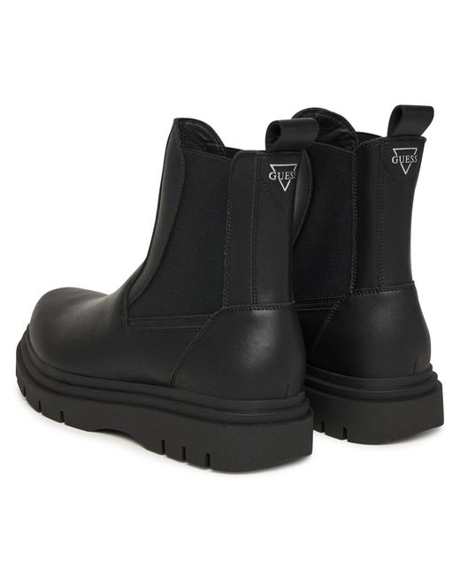 Guess Klassische Stiefeletten Fmffer Lea10 in Black für Herren