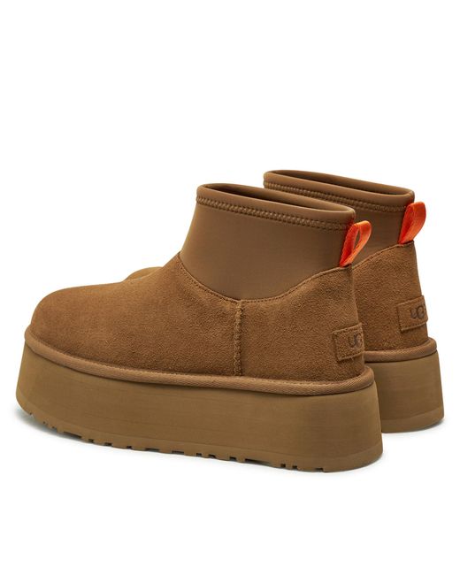 Ugg Brown Schneeschuhe W Classic Mini Dipper 1168170