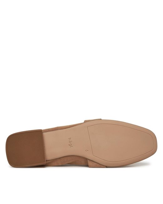 Högl Brown Slipper Madeleine 9-100952