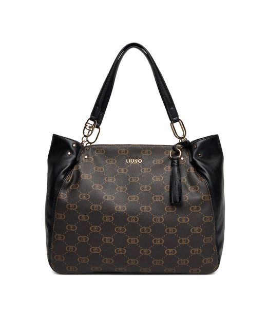 Liu Jo Black Handtasche M Tote Af5112 E0053