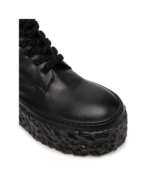 Agl Attilio Giusti Leombruni Black Schnürschuhe Magma High D776510Pgka0761013