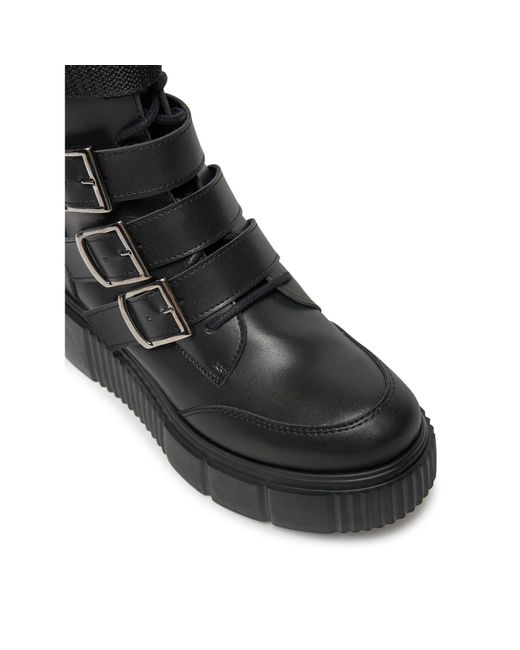 Altercore Black Stiefeletten Demi
