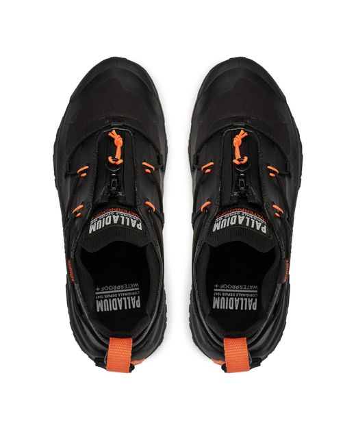 Palladium Black Sneakers Off-Grid Lo Zip Wp+ 79112-001-M