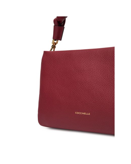 Coccinelle Red Handtasche M50 Boheme Grana Double E1 M50 58 01 01