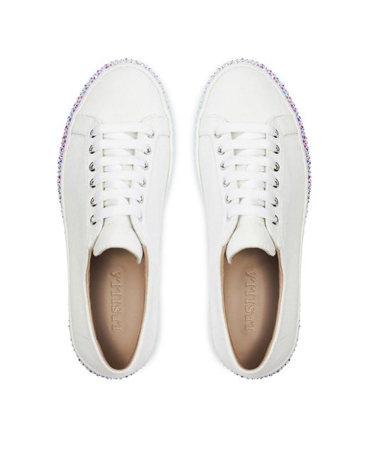Le Silla White Sneakers Andrea 1617Z020M1Ppgir Carta 200