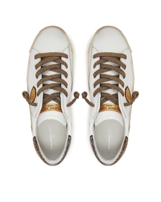 Philippe Model White Sneakers A011706 Prld Vmp4