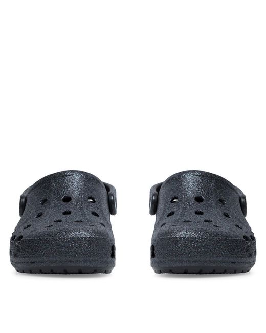 CROCSTM Blue Pantoletten Baya Glitter Clog 205925-001