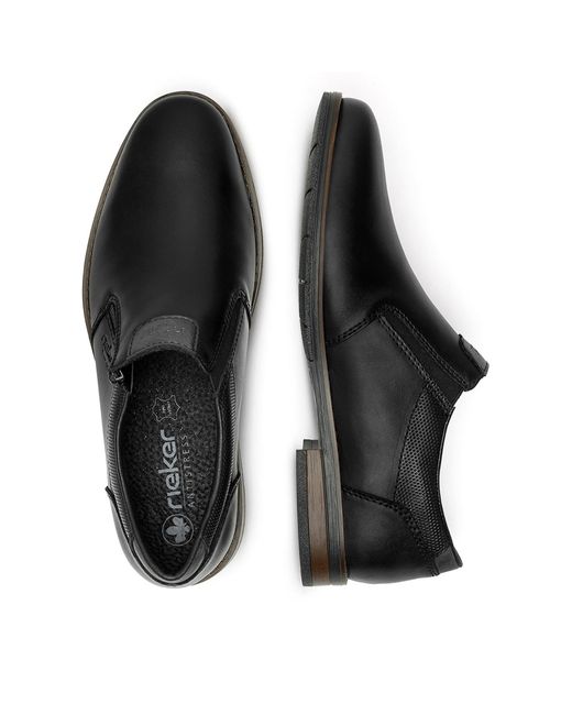 Rieker Halbschuhe 10351-00 in Black für Herren