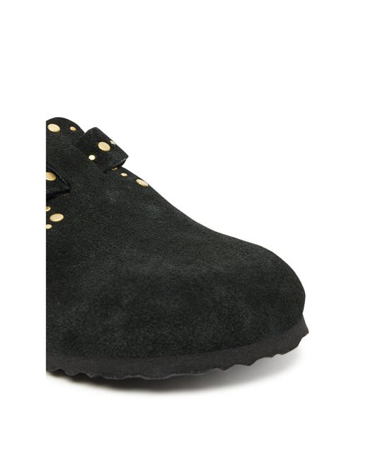 Birkenstock Black Pantoletten Boston Rivet 1030491