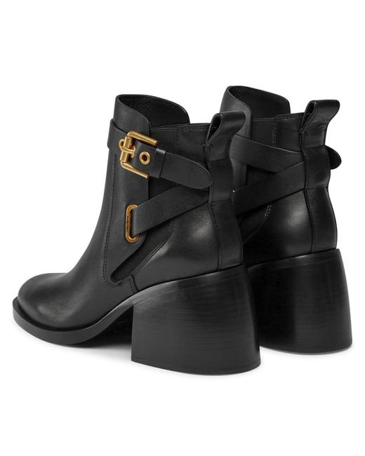 See By Chloé Black Stiefeletten Sb41011A