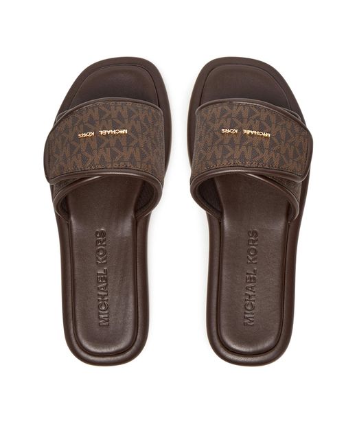 MICHAEL Michael Kors Brown Pantoletten Suki 40S5Skfa1B