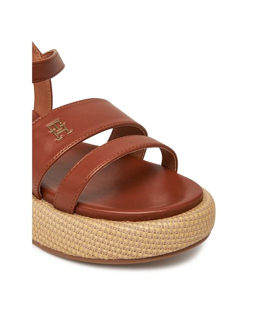 Tommy Hilfiger Brown Espadrilles T3A2-33793-0326 S