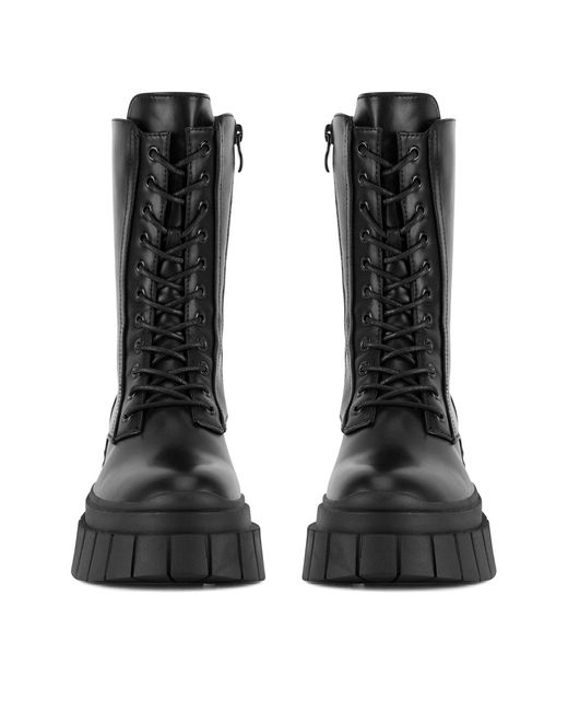DeeZee Black Schnürstiefeletten Hy305-21