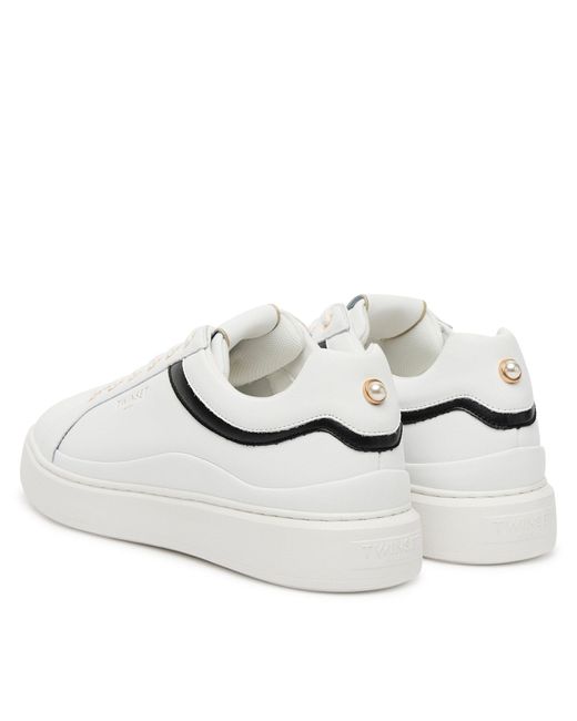 Twinset White Sneakers 252Tcp020