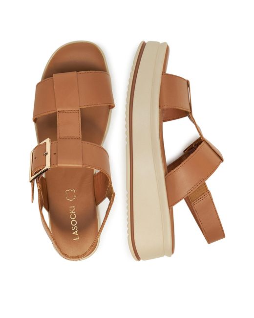 LASOCKI Brown Sandalen Arc-4883-17