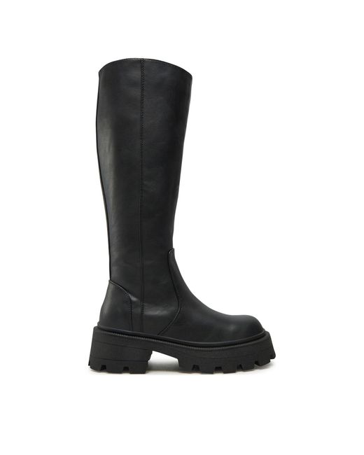 ONLY Black Stiefel High Chunky Boots 15329804
