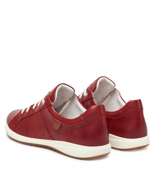 Josef Seibel Red Sneakers Caren 01 67701