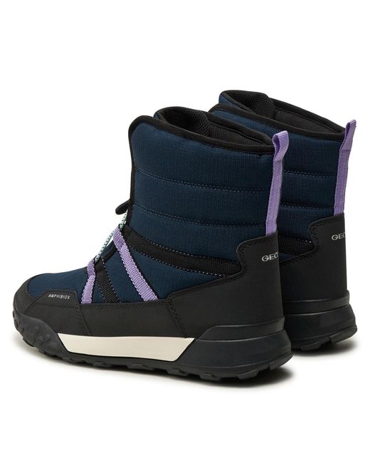Geox Blue Schneeschuhe Trekkyup J46M7F 0Fu50 C4267 D