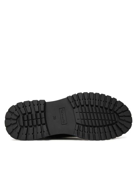 Tamaris Black Oxford Schuhe 1-23619-45