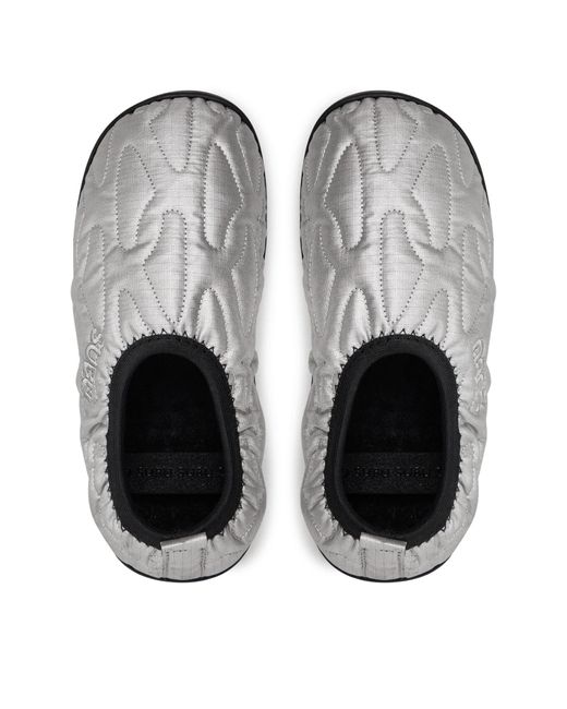 SUBU Gray Hausschuhe Packable Outline