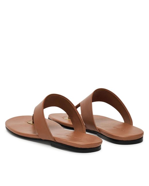 Gino Rossi Brown Zehentrenner Alaya-119002