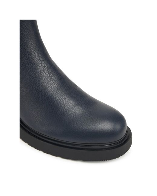 Calvin Klein Klassische Stiefeletten Combat Ess Chelsea Boot Lth Ym0Ym01374 in Blue für Herren